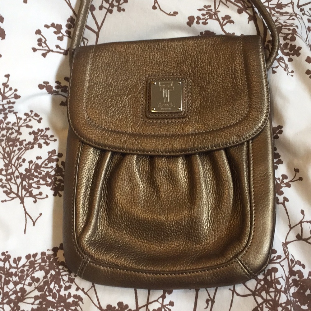 Tignaello Bronze crossbody bag